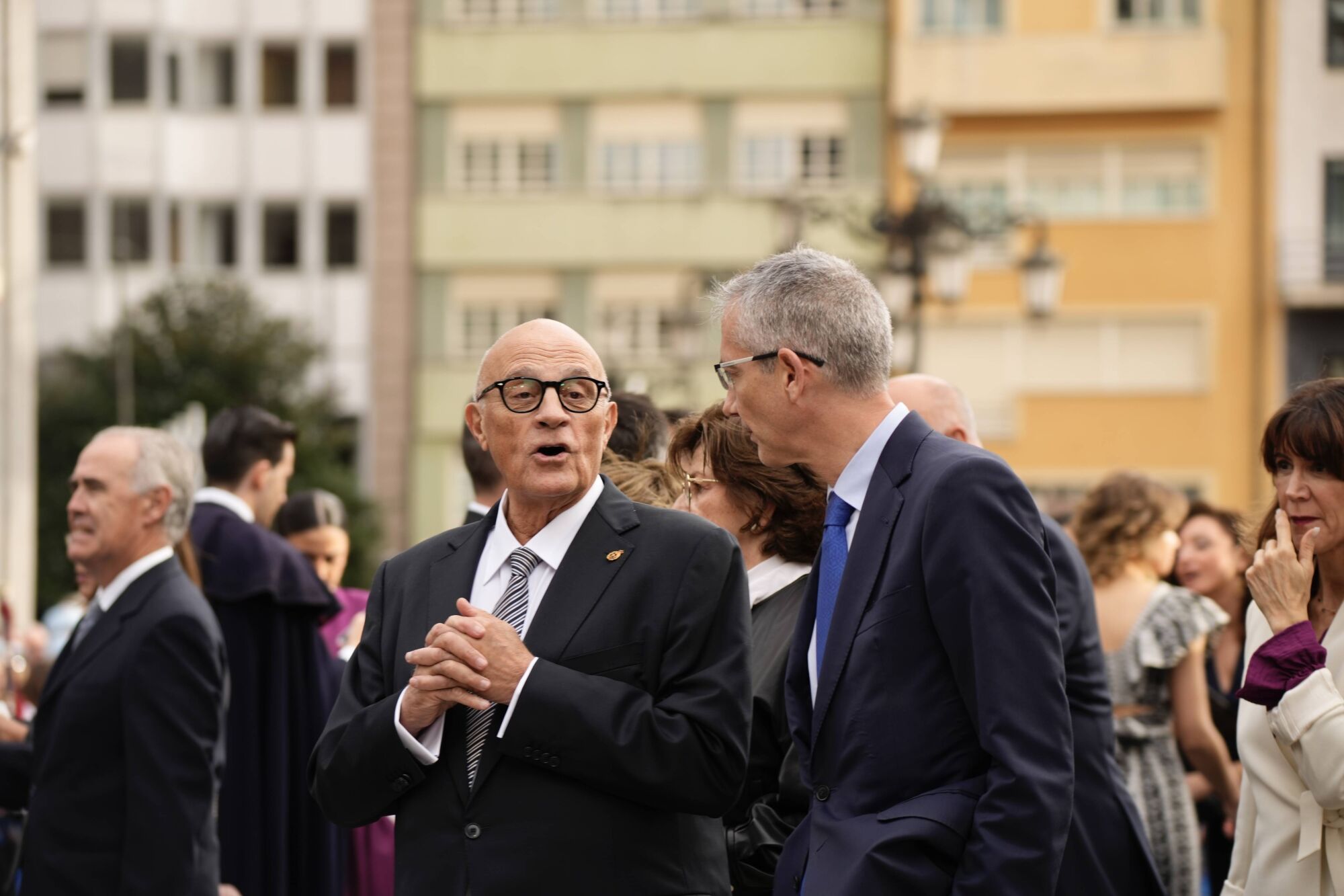 Así fue la llegada de los invitados a los premios "Princesa de Asturias" y su paso por la alfombra azul