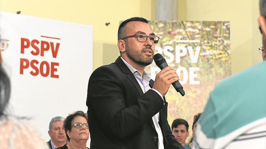 Benlloch: «Voy a luchar contra las listas cerradas en el PSPV»