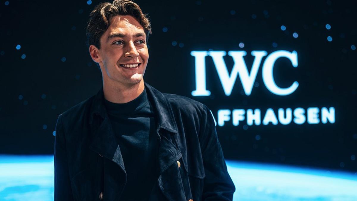 George Russell, durante un evento esta semana