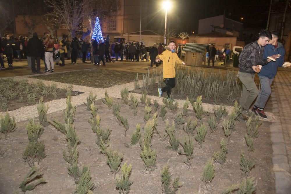 Acte d''estrena del parc de les Escoles Velles de Sant Vicenç