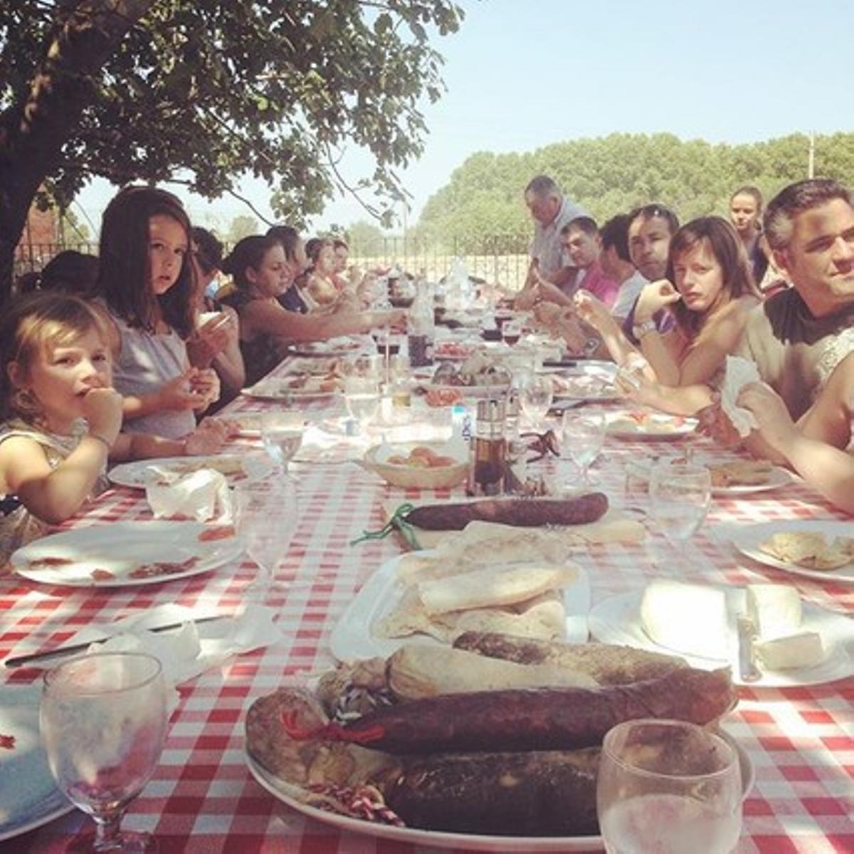 Celebració a Serra dAro, lEmpordà