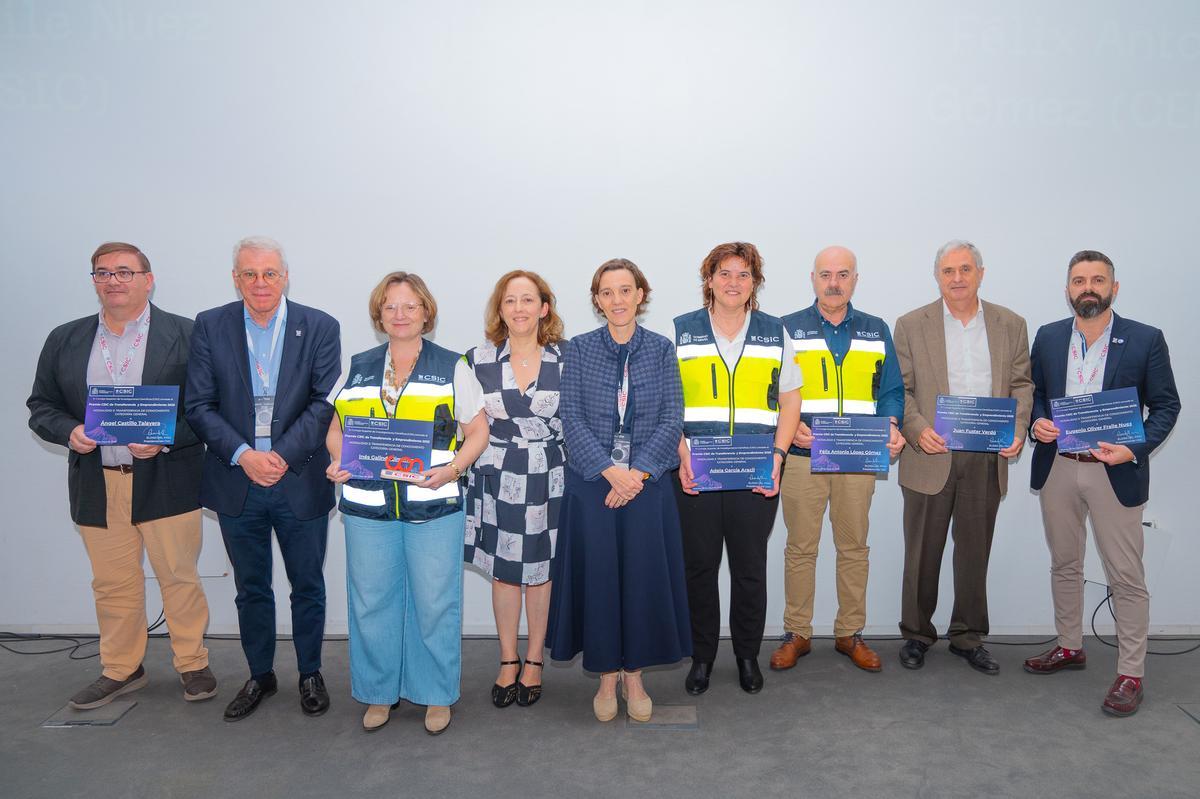 El Grupo de Asesoramiento en Desastres y Emergencias, uno de los premiados este miércoles en Alicante por el CSIC