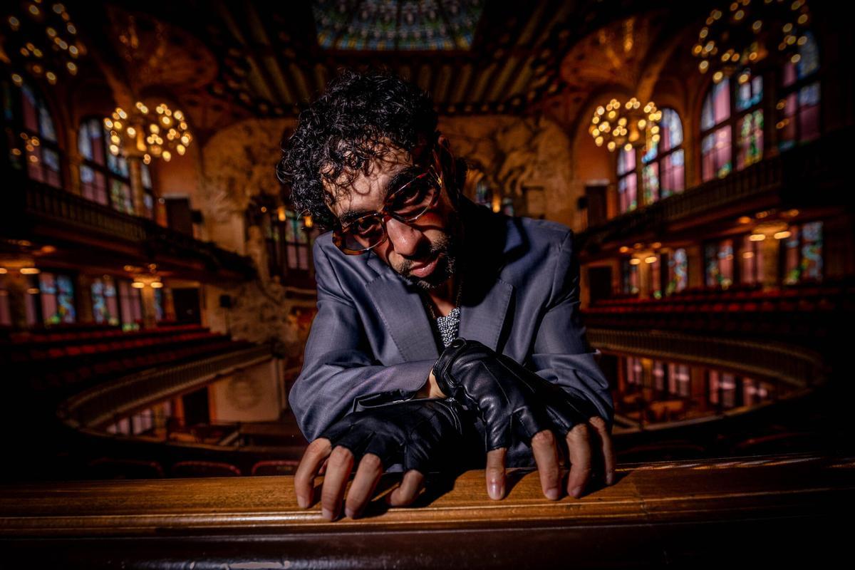 El pianista Sofiane Pamart en su última visita a Barcelona a finales de marzo.
