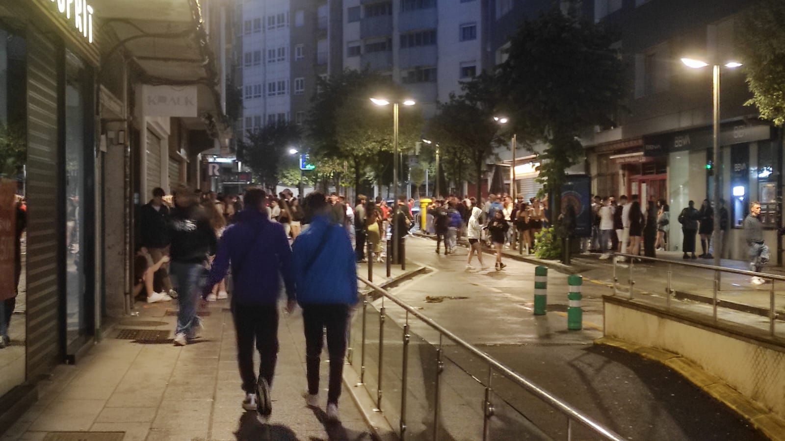"Explosión de desfase nocturno" en Compostela pospandemia