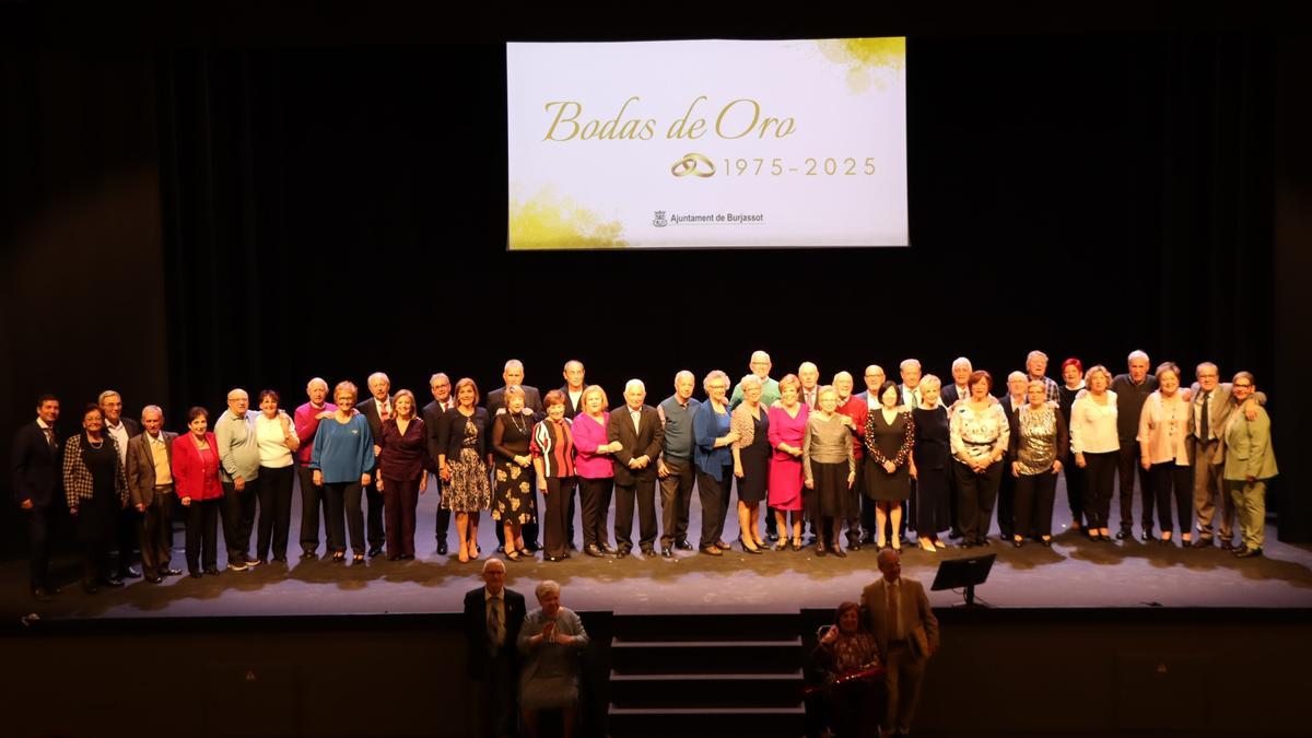 Bodas de Oro 2025 en Burjassot.