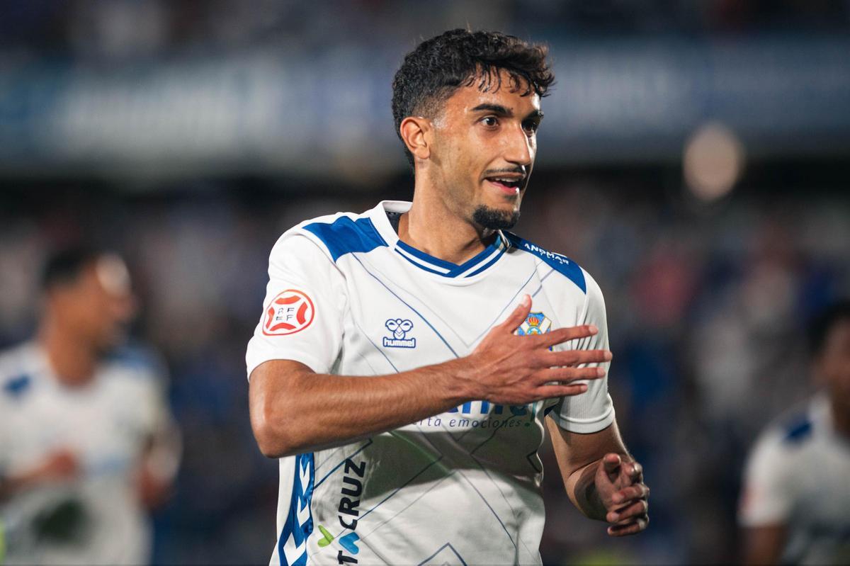 Ulloa celebra su gol contra el Celta Fortuna.