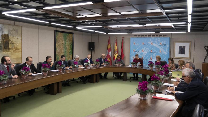 Comisión territorial celebrada hoy en Zamora.