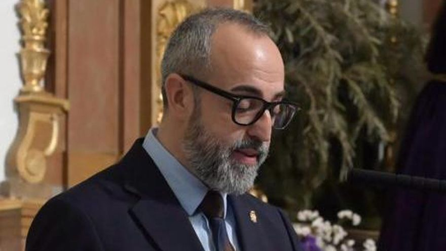 El concejal de Cultura de San Javier David Martínez.