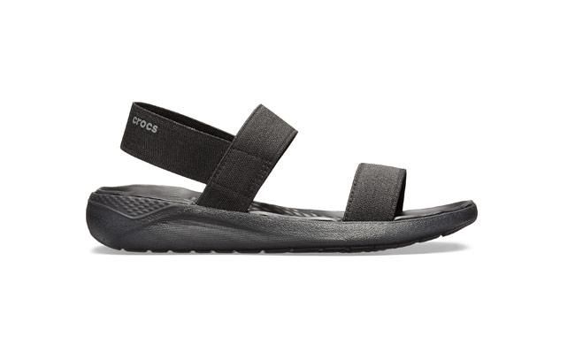 Sandalias Crocs de tiras elásticas