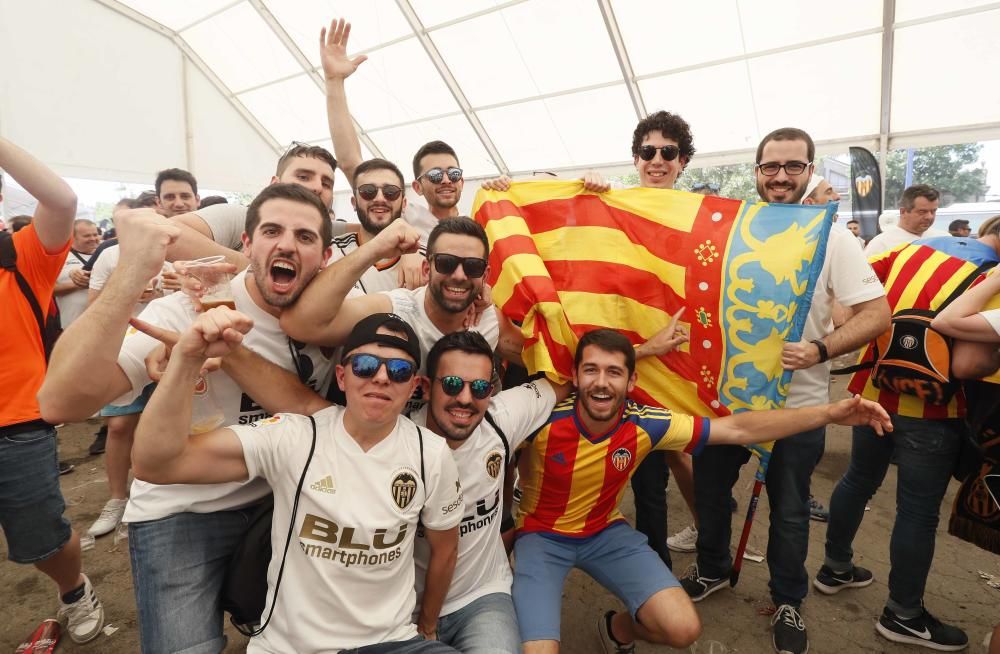 Fan Zone del Valencia CF en Sevilla