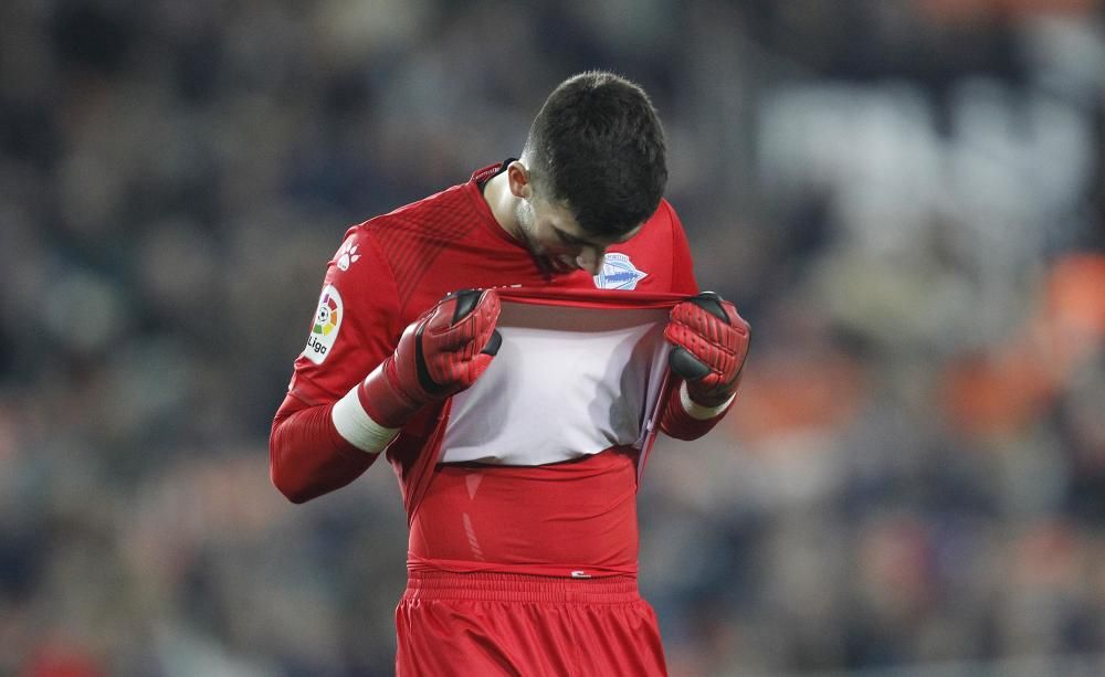 Valencia - Alavés, en imágenes