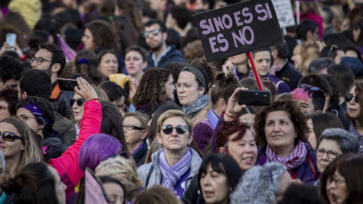 Manifestación del 8-M del 2020