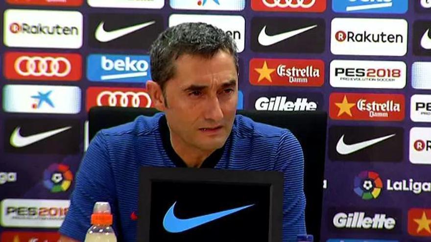 Valverde: &quot;Nos adaptaremos al menú, a la vajilla y a todo&quot;