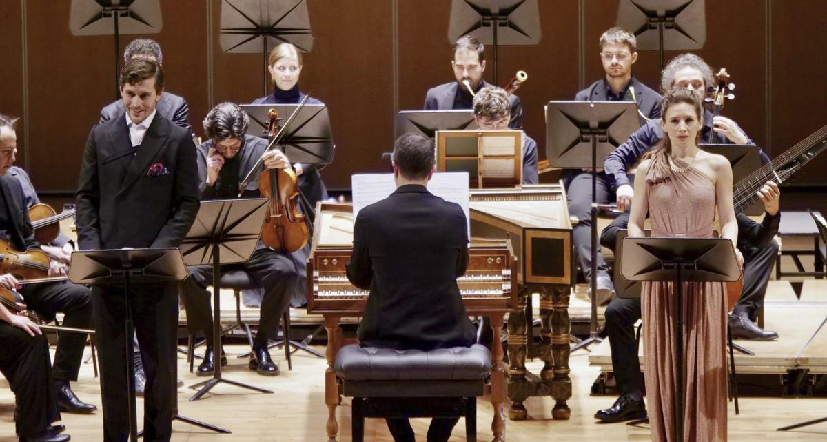 Jakub Józef Orliński y Sabine Devieilhe, con  «Il Pomo d’Oro» en el Auditorio de Oviedo. | PABLO PIQUERO