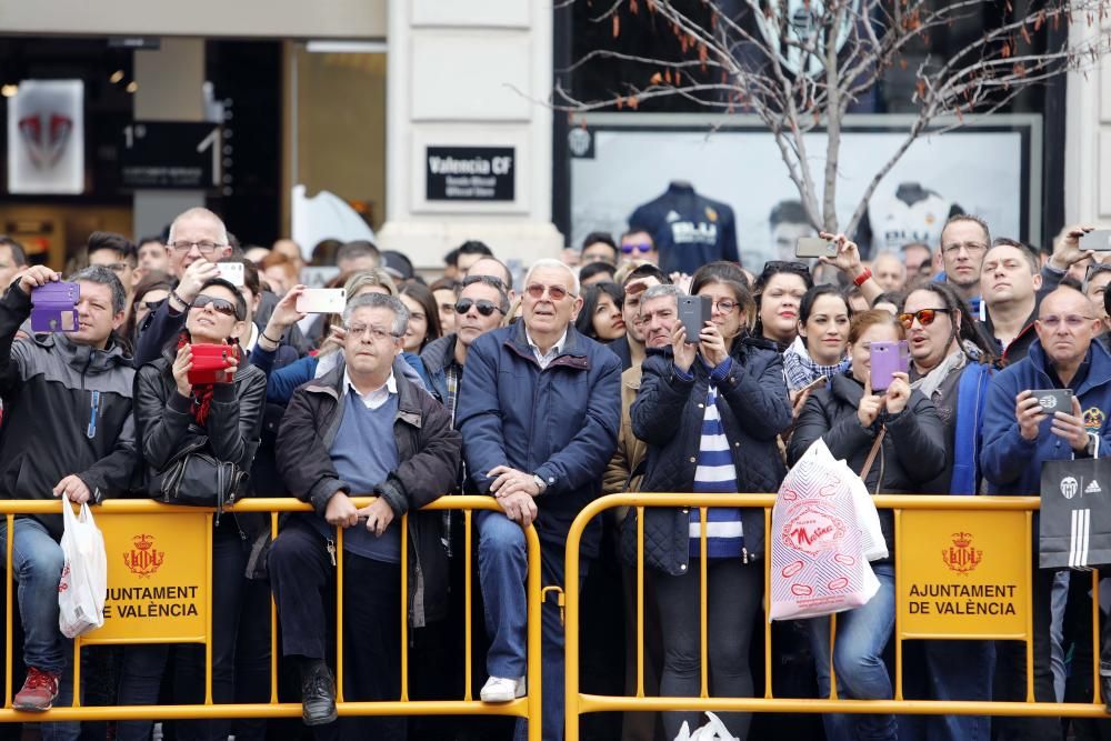 Búscate en la mascletà del 5 de marzo