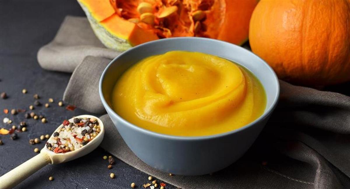 Crema de calabaza: una receta riquísima y buena para la dieta.