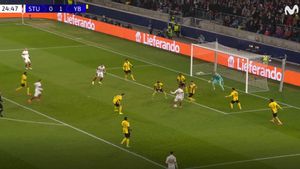 Stuttgart - Young Boys: El gol de Stiller