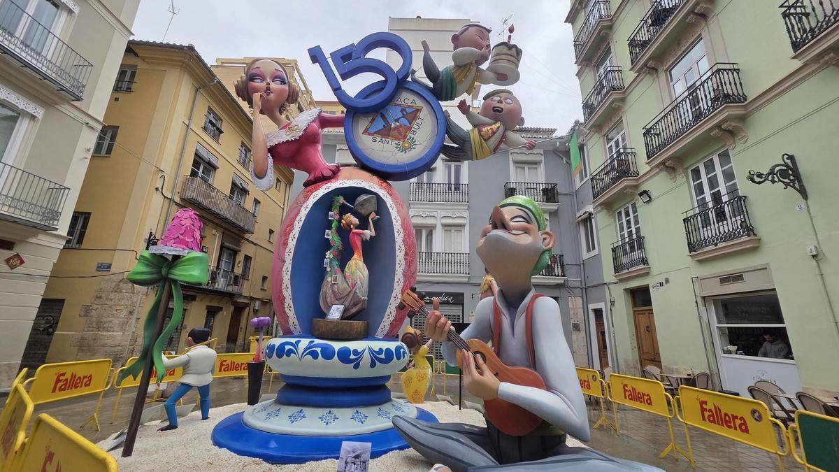 Falla Sant Bult 2025, con una alegoría a los 150 años de vida