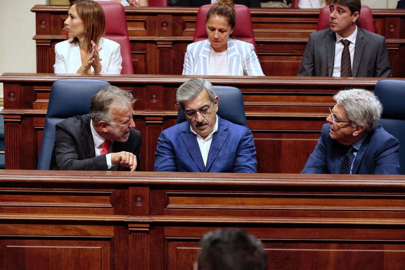 Segunda sesión del debate de investidura en el Parlamento de Canarias