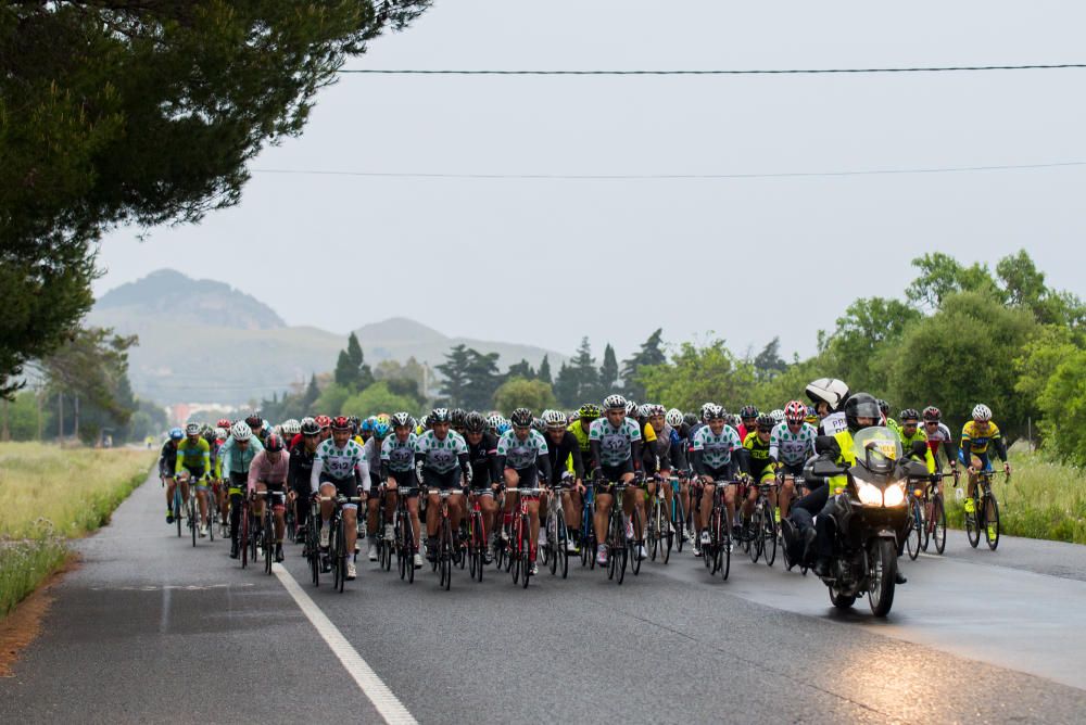 Casi cinco mil ciclistas corren hoy la Mallorca 312