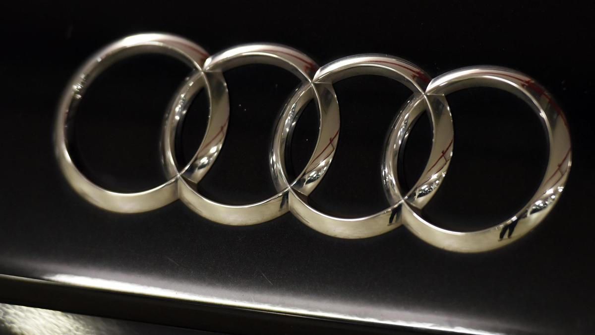 Una imagen del logo de Audi.