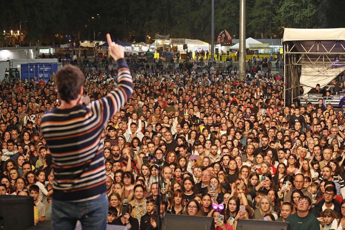 El concert de Miki Nuñez va tancar els concerts a la Copa el 2024.