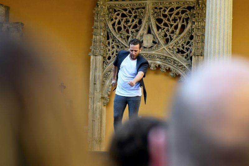 Actuacion de Manuel Liñan en el Museo de Zaragoza