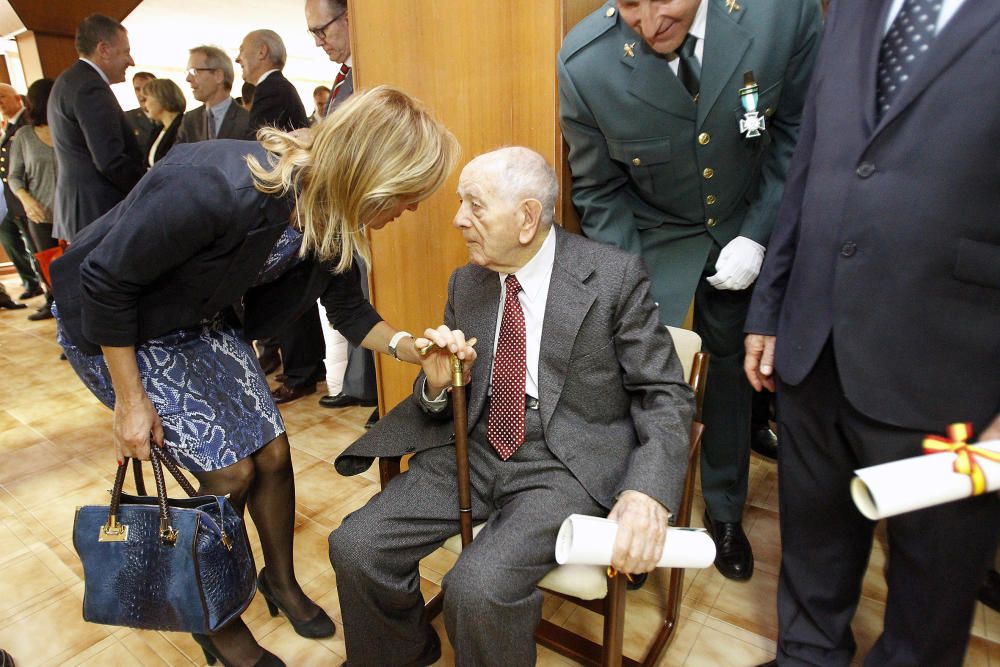 Celebración del 172 aniversario de la Guardia Civil en Castelló