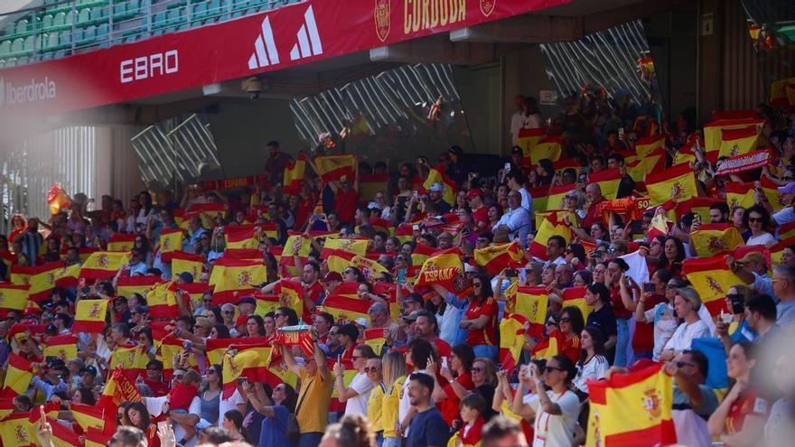 El España-Ucrania en El Arcángel, en imágenes