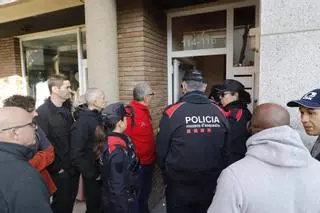 Les imatges del desnonament de 'Sisplau'