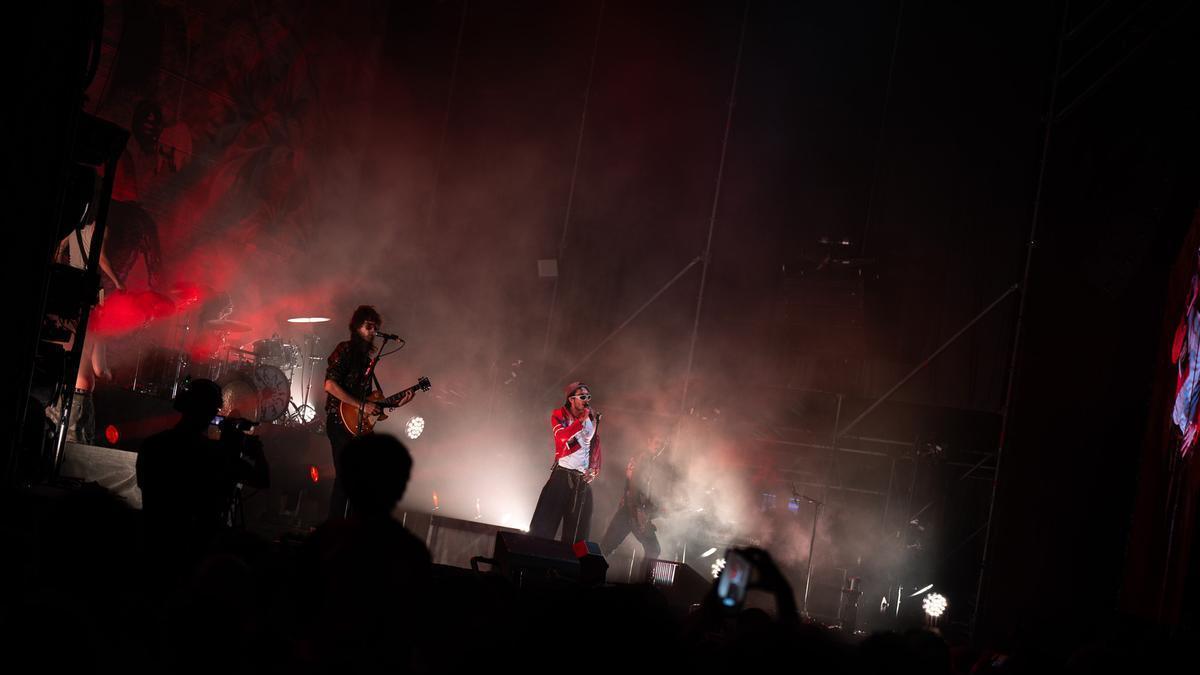 Concierto de Ultraligera en los Conciertos de Viveros de València.