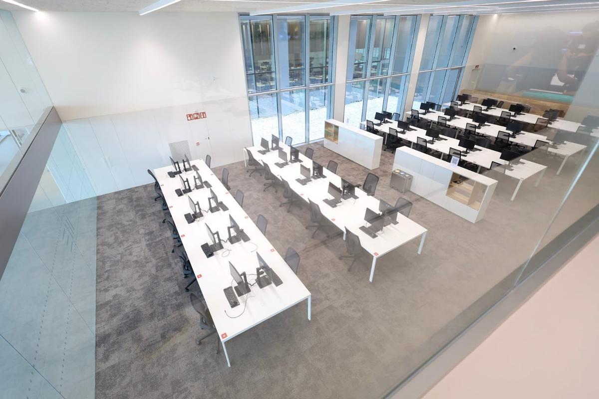 Imagen del interior del recinto.