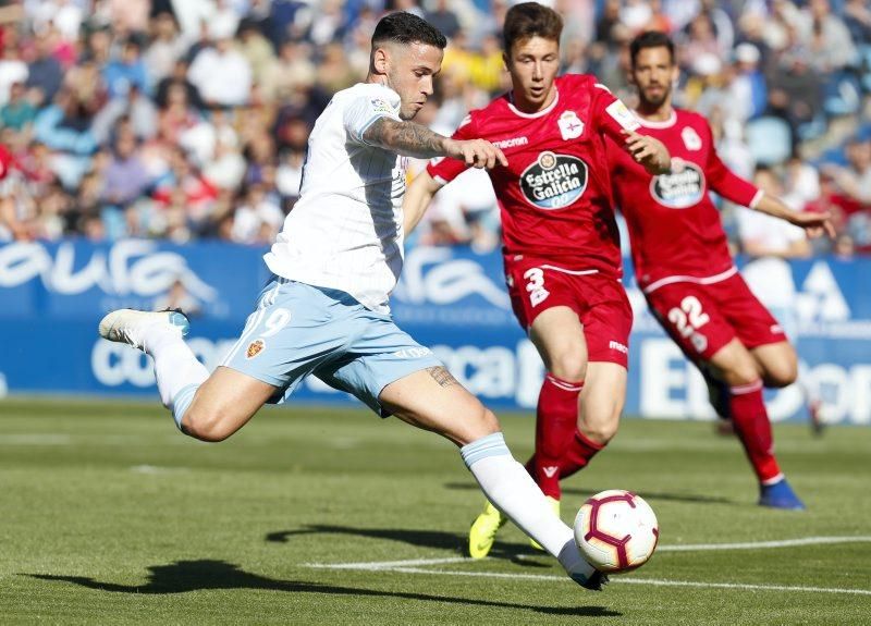 El Real Zaragoza pierde en casa contra el Depor