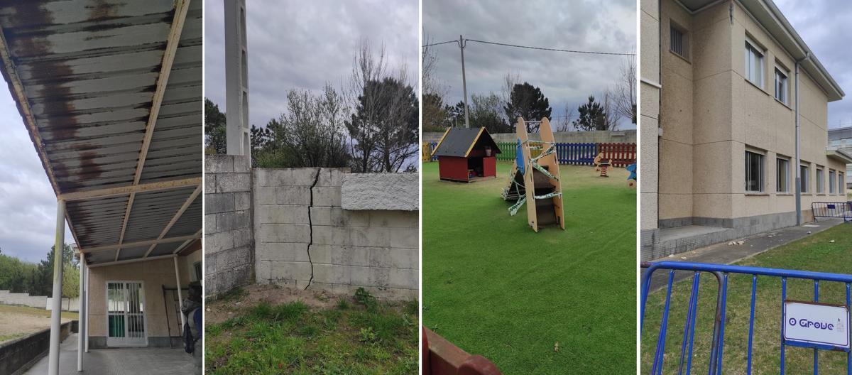 Algunas de las deficiencias mostradas por el BNG de O Grove.