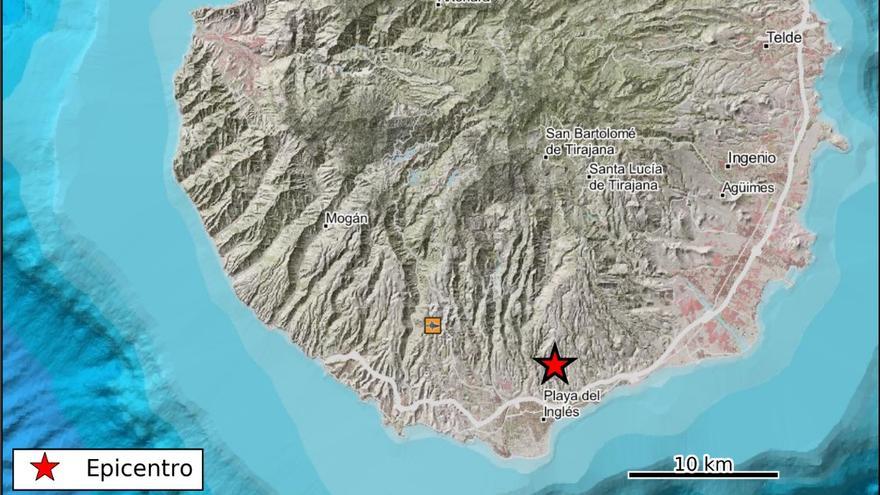 Terremoto de 3,4 grados de intensidad en Santa Lucía de Tirajana