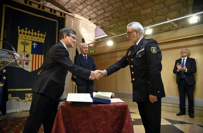 Nombramiento del Jefe de la Unidad Adscrita de la Policía Nacional en Aragón