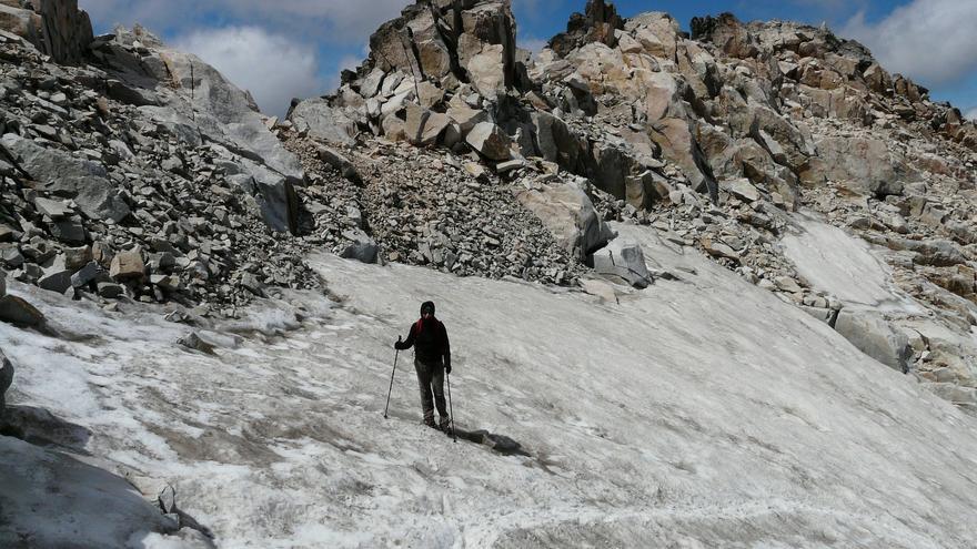 Peligro de derrumbes en los glaciares españoles: máxima alerta en el Aneto