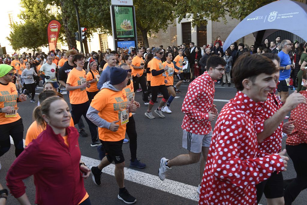 La San Silvestre 2025 en Murcia, en fotografías