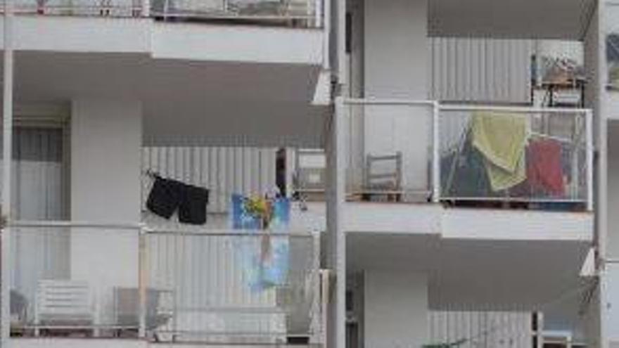 Bloque de apartamentos.