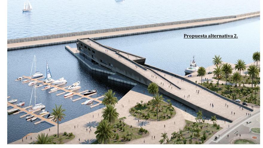 El Puerto de Santa Cruz acepta que el Edificio de La Marina se ejecute en dos fases