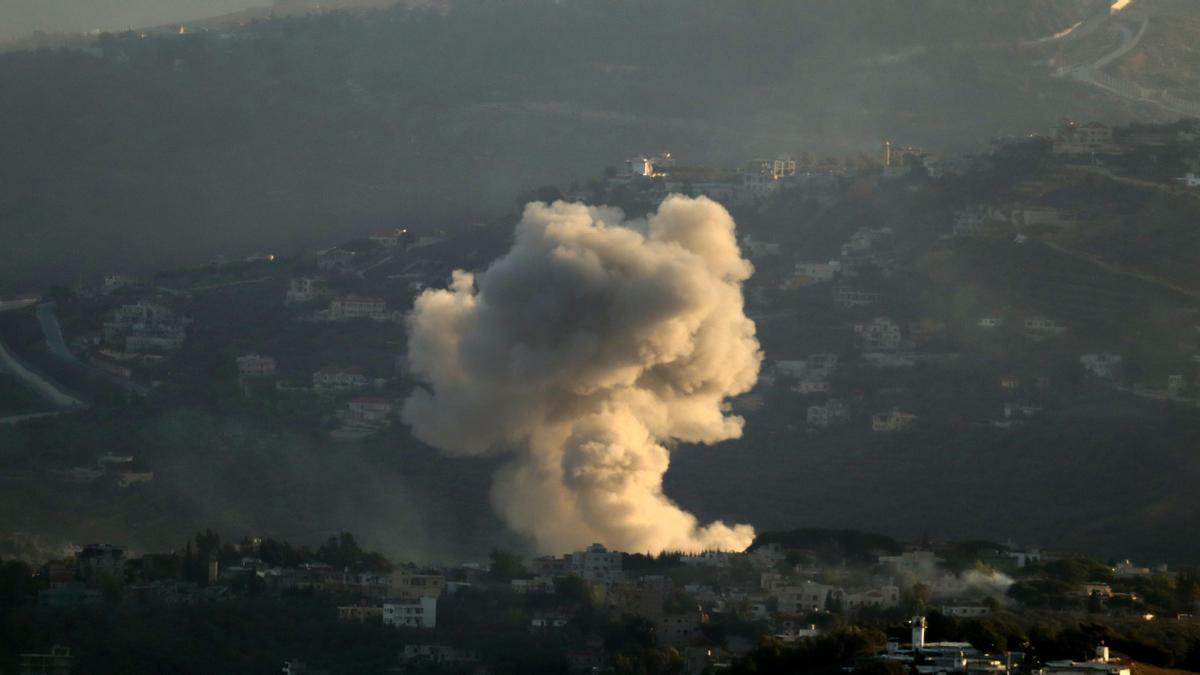 La invasión del Ejército israelí en el sur del Líbano