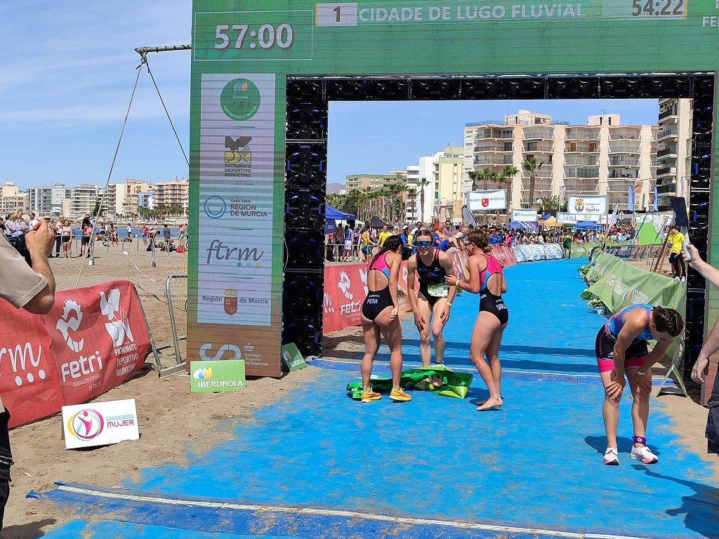 Campeonato de España de Triatlón de relevos en Águilas