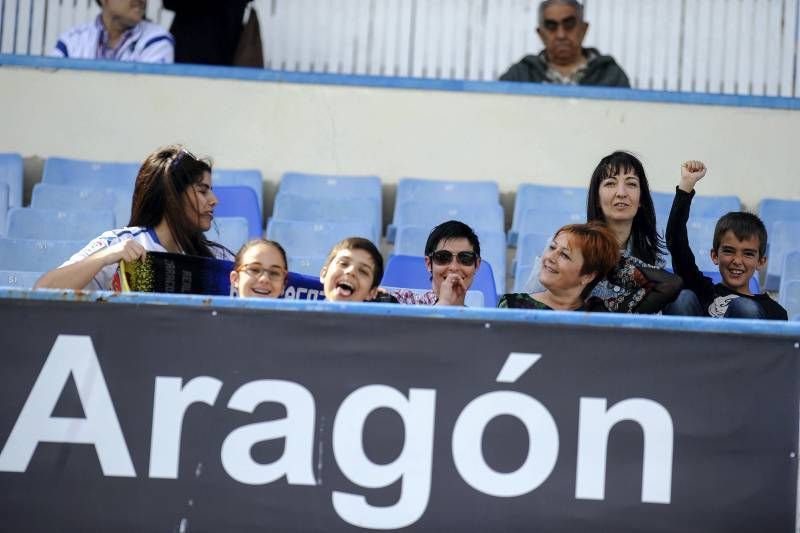 Fotogalería del partido del Real Zaragoza B y el L’Hospitalet en la Romareda