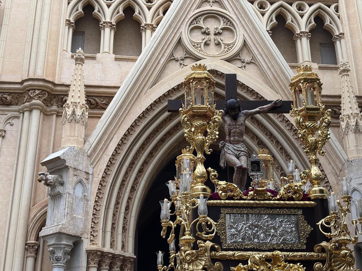 Salida del Cristo de la Clemencia.