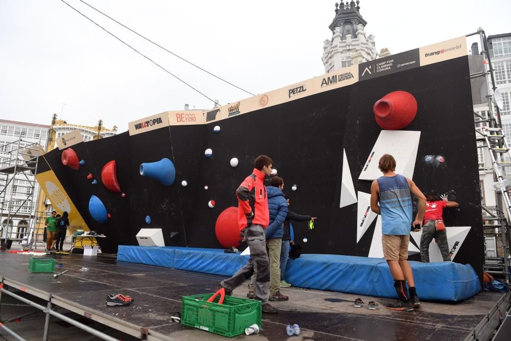 El festival reunirá en A Coruña durante tres días a más de 200 profesionales procedentes de 15 países que competirán en disciplinas como psicoblock, boulder o parkour.