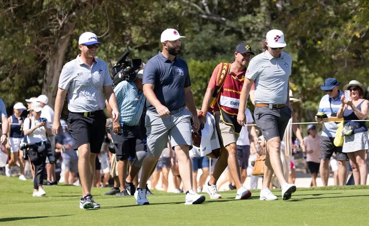 Jon Rahm está disfrutando de su nueva experiencia en el LIV Golf