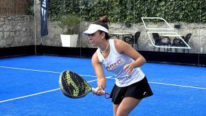 Alicia Alegre, jugadora de pádel profesional.