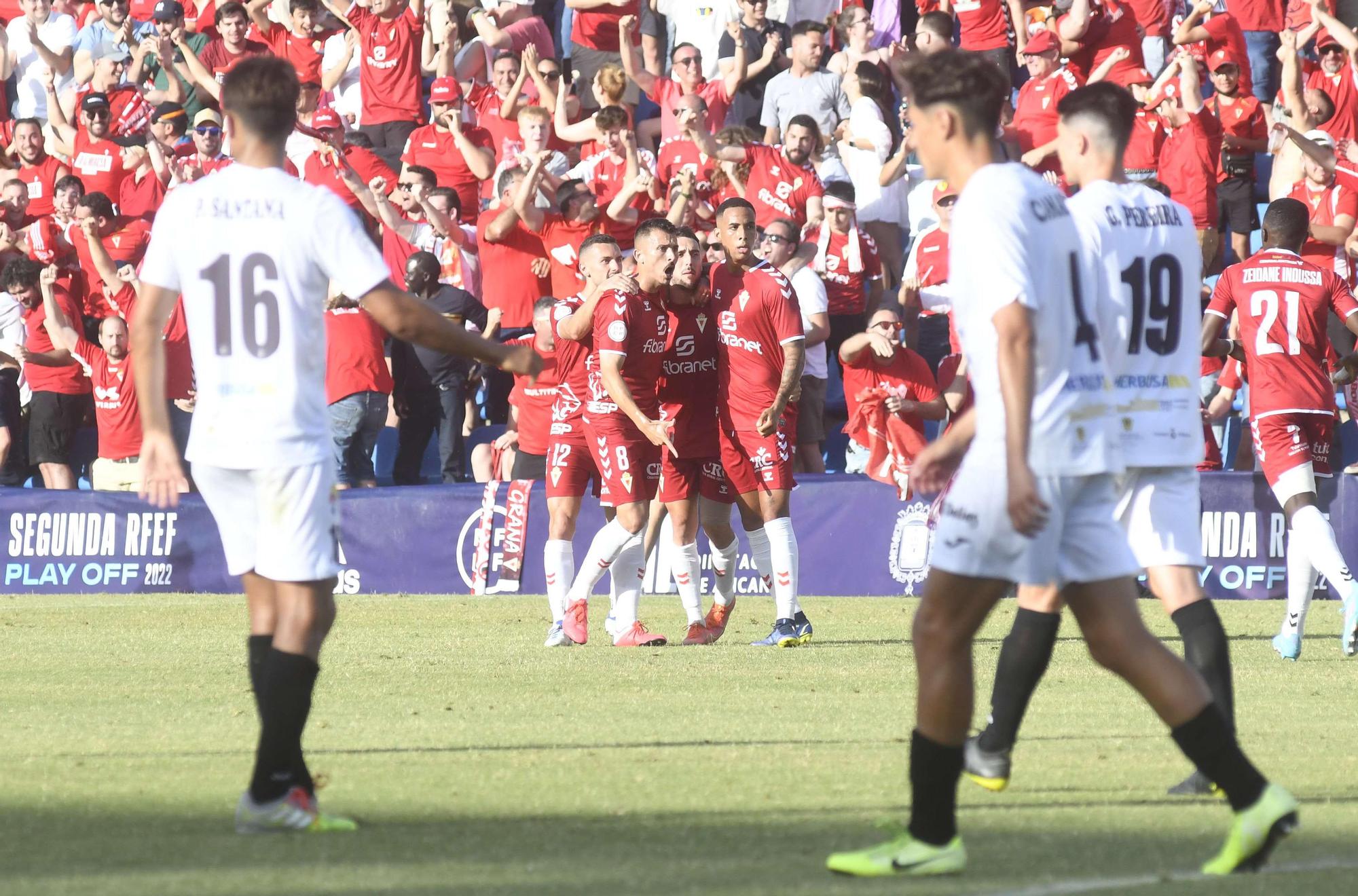 El Real Murcia consigue el ansiado ascenso a Primera Federación