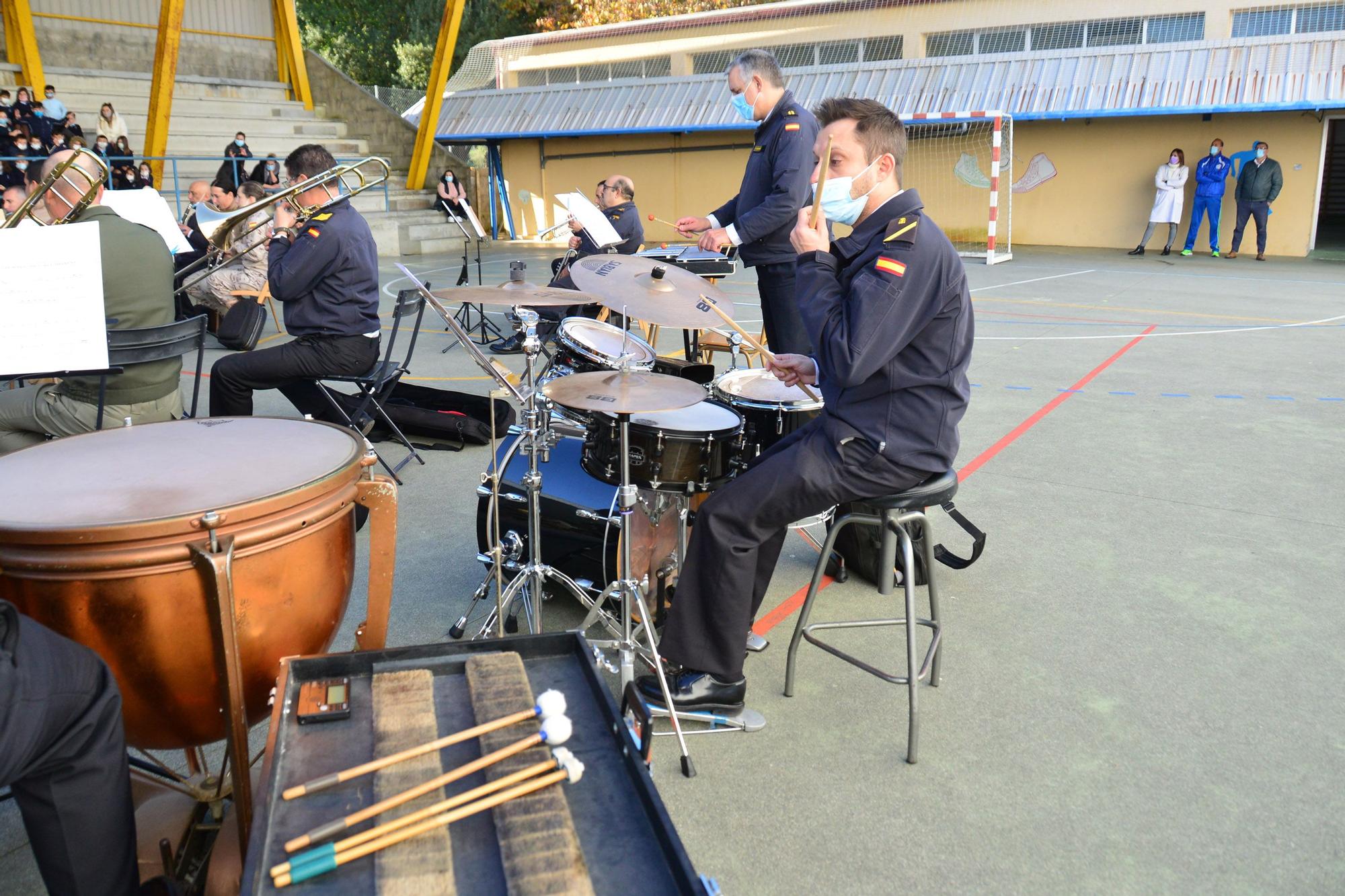 Concierto de la Banda de Música de la Escuela Naval de Marín en Bueu