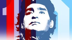 Maradona, entre Barça y Nápoles